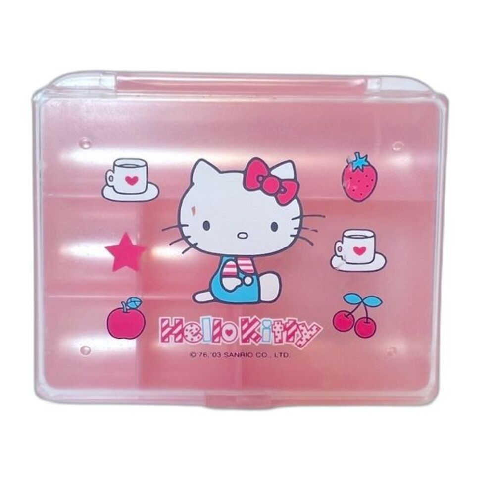 Sanrio Hello Kitty Accessory Box Jewelry Storage Vintage 1976, 2003